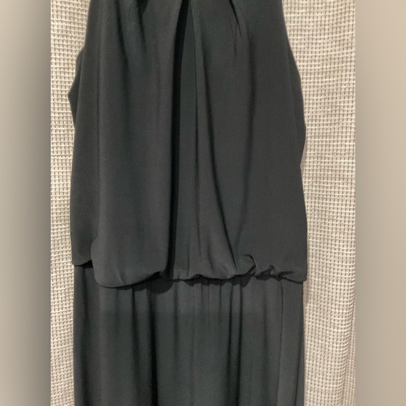 White House Black Market Black Sleeveless Maxi Dress, Size X-Small - Picture 4 of 9